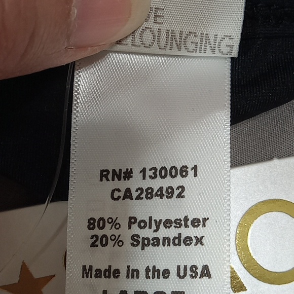 L Space Bikini Bottom Women MEDIUM Cruisewear Resort New  BLACK WHITE ITSY CUT - Picture 5 of 7